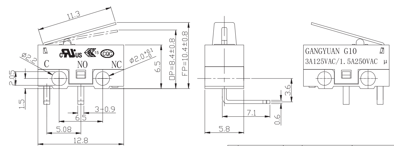 G10-3-03L-30-119承認(rèn)書